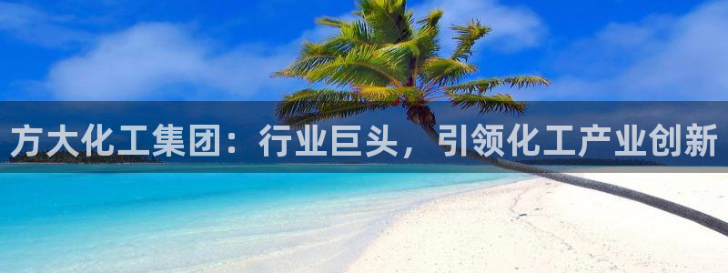 球盟会APP最新地址：方大化工集团：行业巨头，引领化工产业创