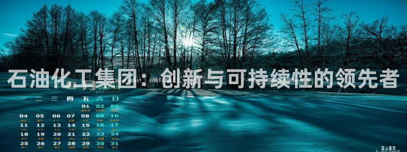 球盟会中国网页登录：石油化工集团：创新与可持续性的领先者