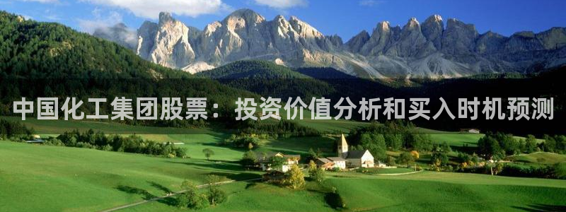 球盟会qm9：中国化工集团股票：投资价值分析和买入时机预测