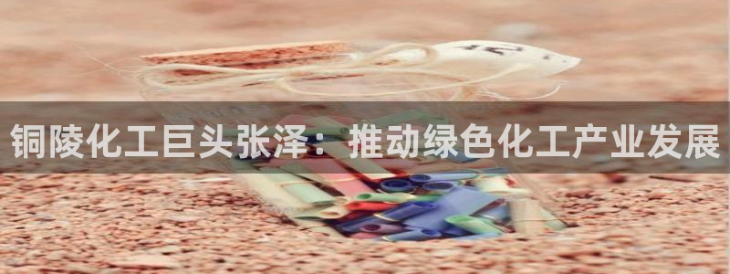 球盟会官方网站是什么：铜陵化工巨头张泽：推动绿色化工产业发展
