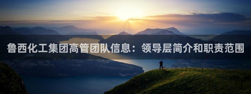 球盟会黑款吗知乎小说：鲁西化工集团高管团队信息：领导层简介和