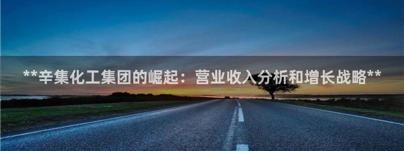 球盟会qmh网址：**辛集化工集团的崛起：营业收入分析和增长