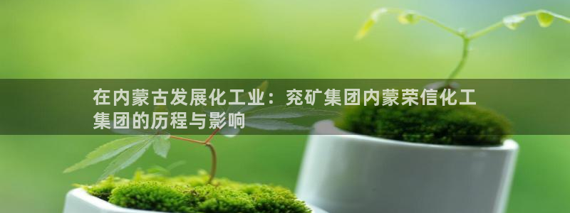 球盟会进不去球员吗：在内蒙古发展化工业：兖矿集团内蒙荣信化工