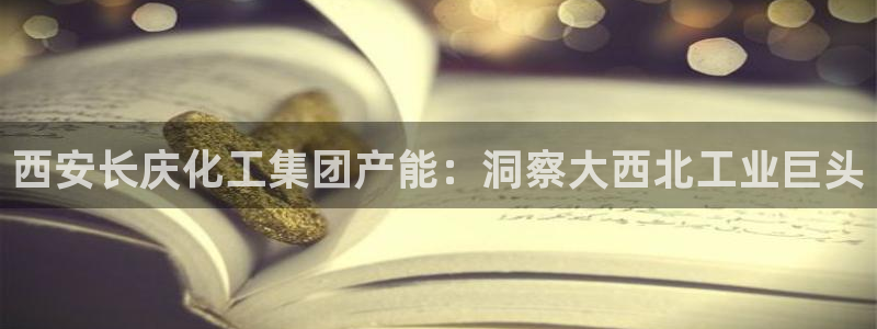球盟会在线登入：西安长庆化工集团产能：洞察大西北工业巨头